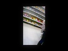 Flash cum in supermarket 18