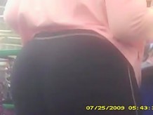 big round ebony butt hidden cam