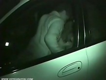 Secret Voyeur Sex Inside Of The Car