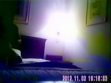 Black prostitute fucks client in hotel (hidden cam)
