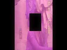 sweet young shaved pussy on toilet hidden cam