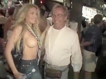 Flash tits in public