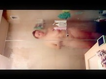 Shower Girl Shaving Legs, Ass, Pussy and Arm Pit