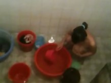 Vietnam estudiante cámara oculta en el baño
