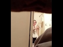 Espiando en la ducha