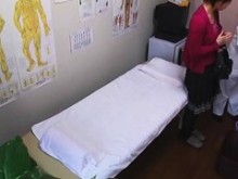 médico voyeur Porno con sucio masajista mierda asiático