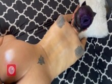 HERMOSA Latina tatuada con MONSTER BOOTY Doggystyle! ¡Tan grueso!